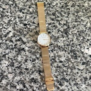Gold Mesh Women's Watch